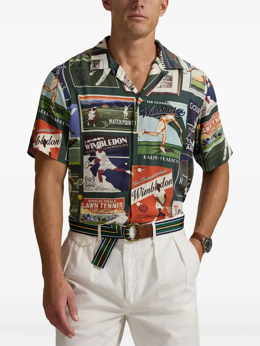 Polo Ralph Lauren Tennis overhemd Groen
