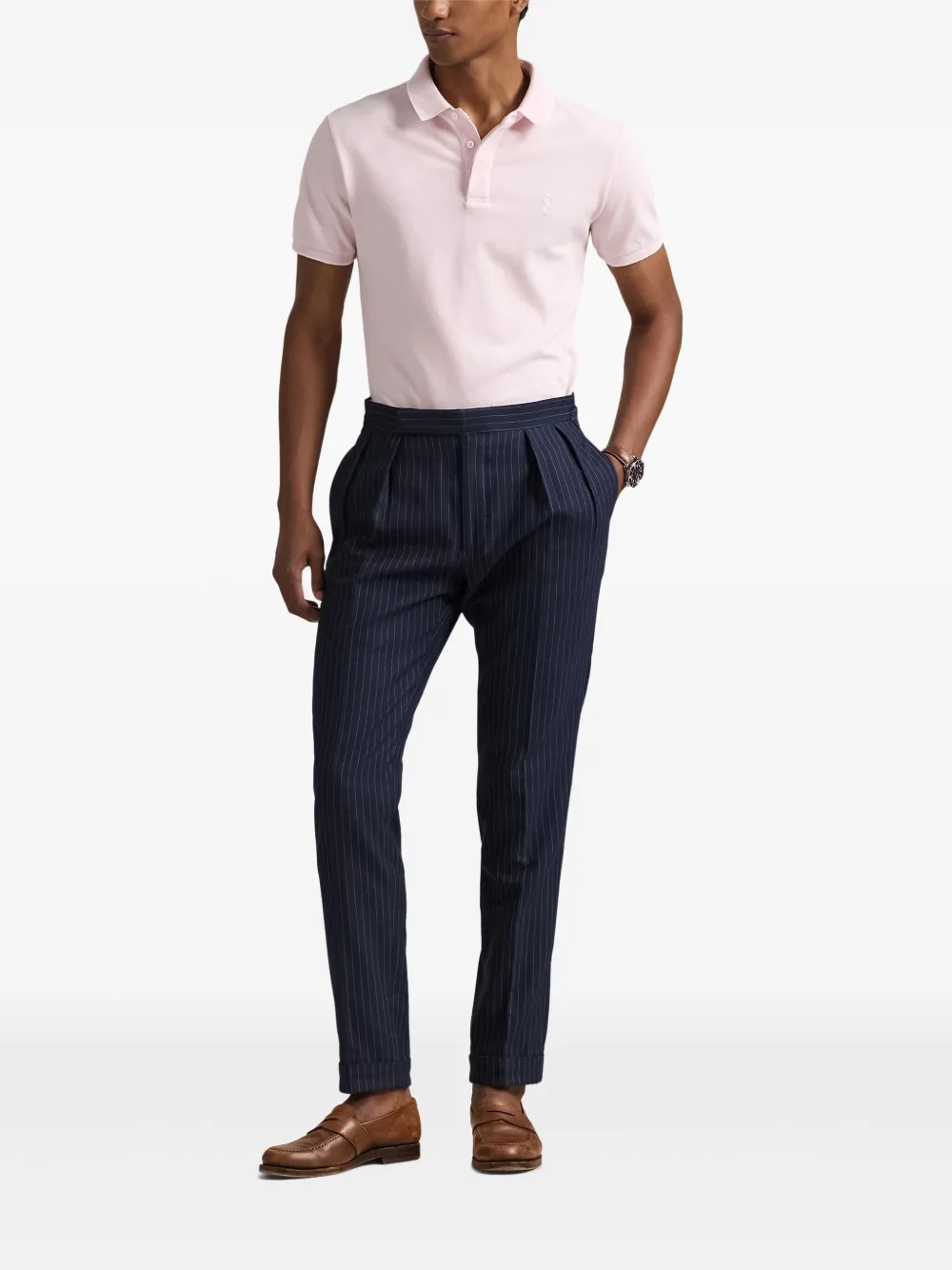 Polo Ralph Lauren Poloshirt met borduurwerk Roze
