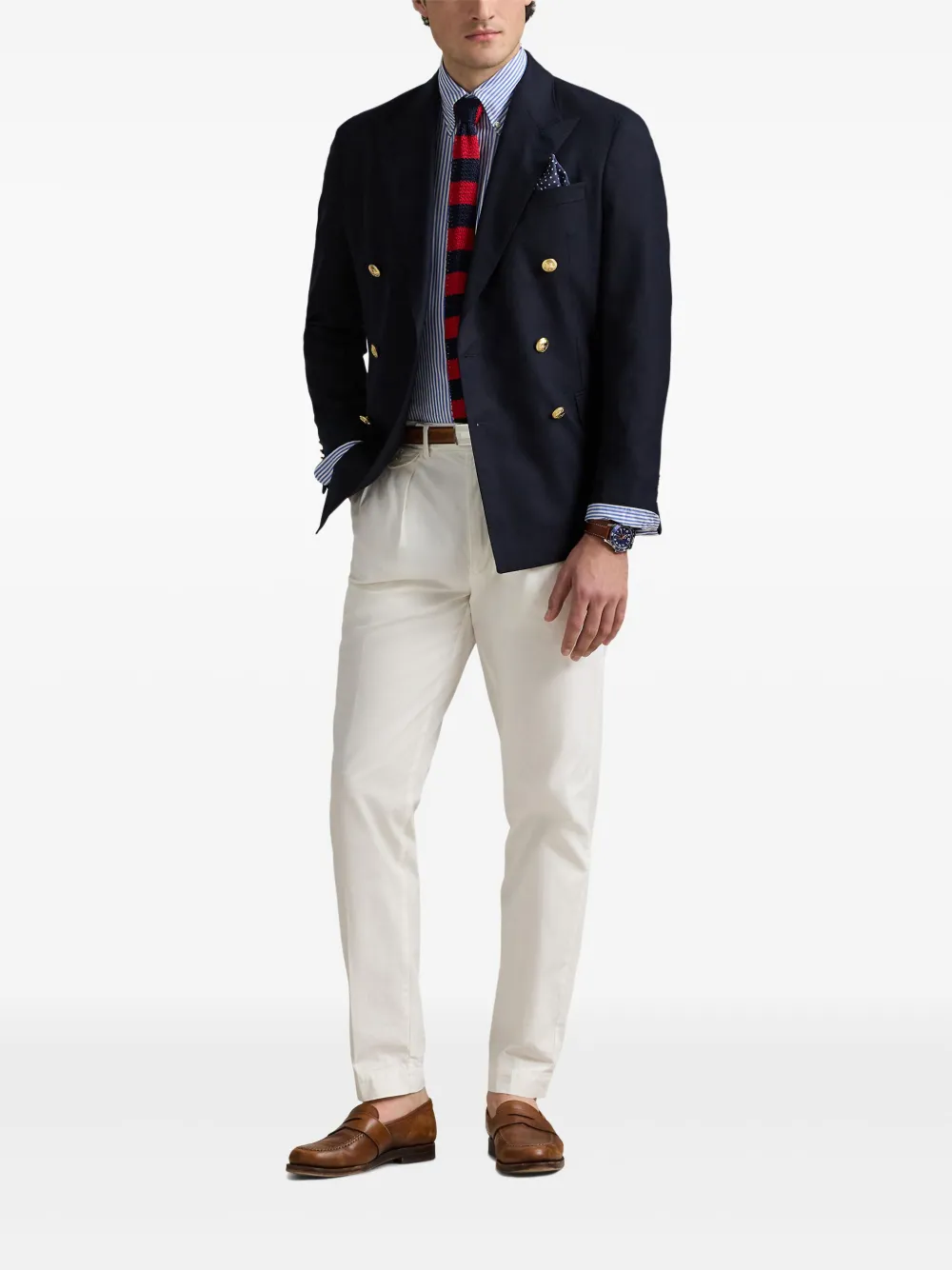 Polo Ralph Lauren Gestreept overhemd Blauw