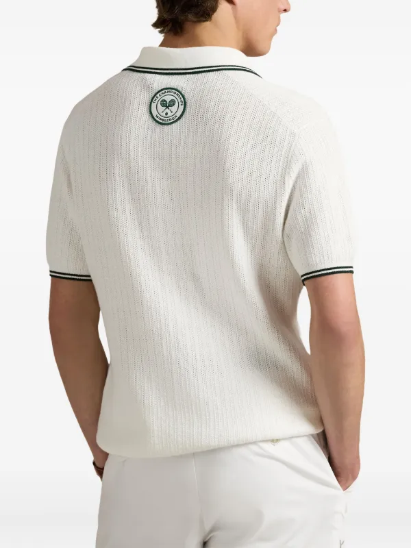 ★★POLO RALPH LAUREN★★ Wimbledon Earth Polo Shirt White M Genuine Polo Ralph Lauren Wimbledon Earth Polo Shirt - White