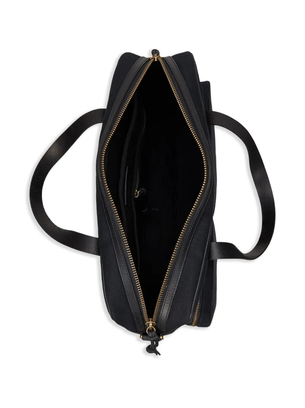 Polo Ralph Lauren Laptoptas met leren afwerking Zwart