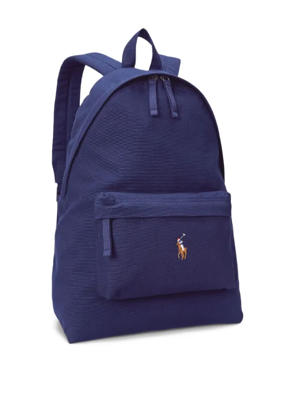 Polo Ralph Lauren Rucksack Mit Logo Blau FARFETCH DE