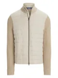 Polo Ralph Lauren logo-patch jacket - Neutrals