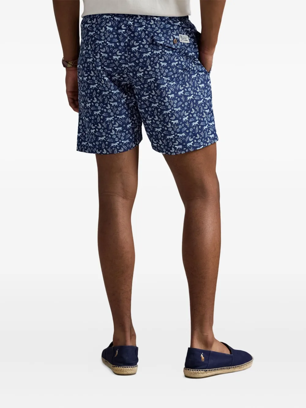 Polo Ralph Lauren Zwembroek met print Blauw
