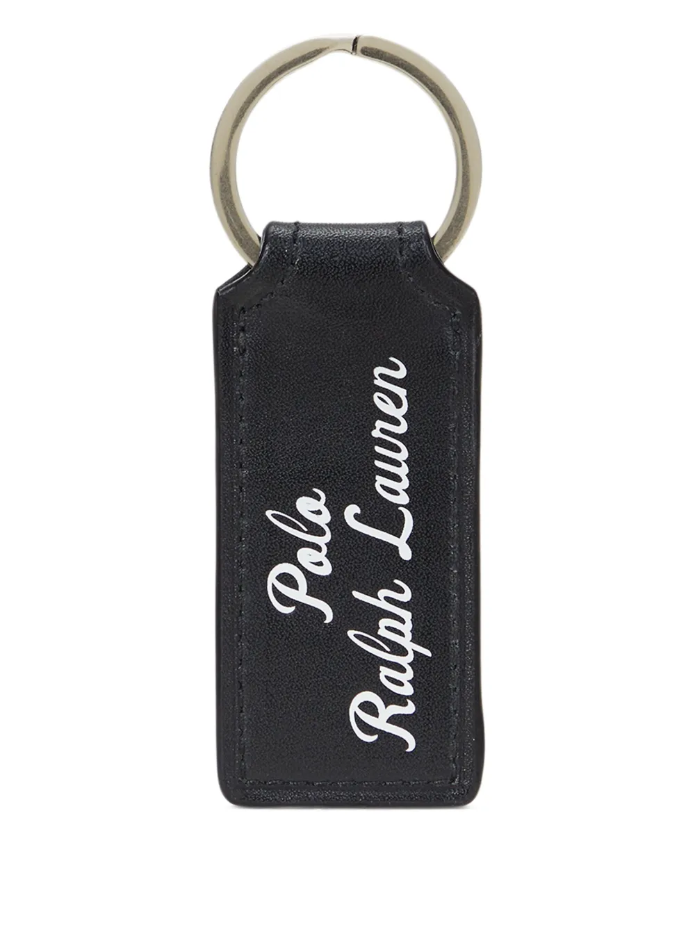 Polo Ralph Lauren Logo Keyring In Black