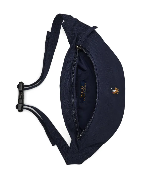 Ralph Lauren ベルト　ポーチ　バッグ Polo Ralph Lauren Logo Belt Bag | Blue | FARFETCH