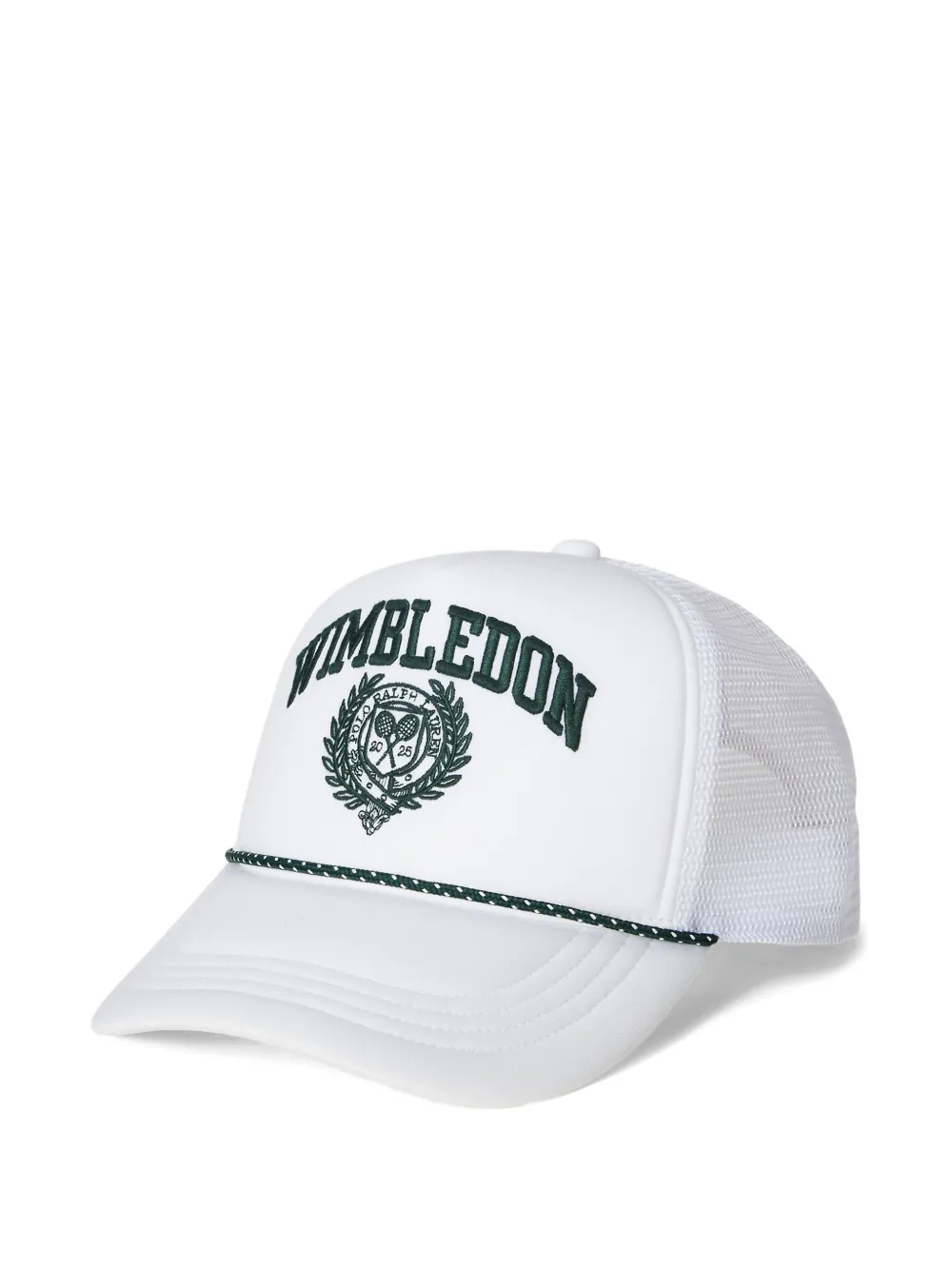 Polo Ralph Lauren gorra bordada en colaboración con Wimbledon | blanco | Image 1