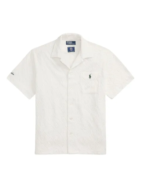 Polo Ralph Lauren x Wimbeldon logo-embossed shirt