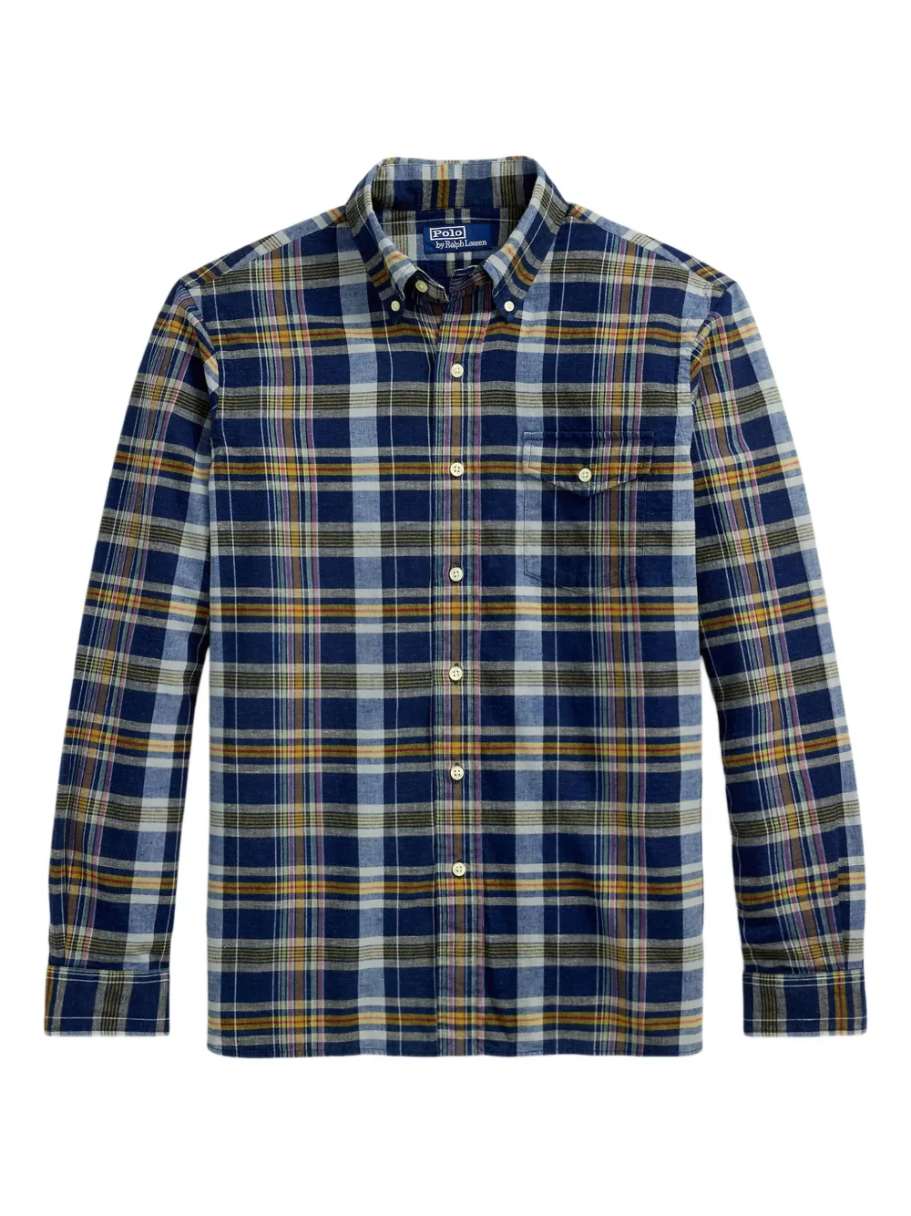 Polo Ralph Lauren Madrasチェック シャツ - ブルー Polo Ralph Lauren Madrasチェック シャツ - ブルー