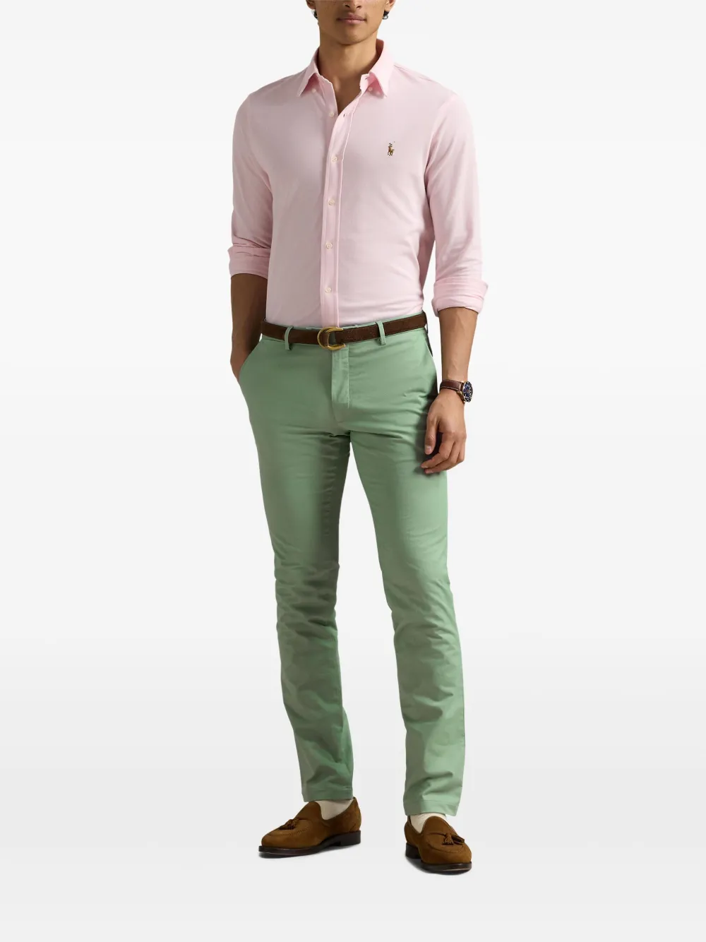 Polo Ralph Lauren Straight broek Groen