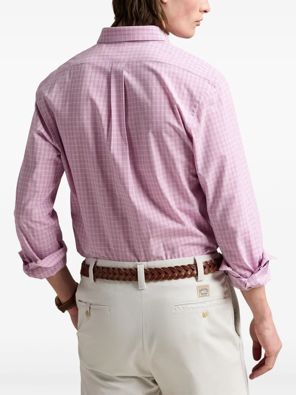 Polo Ralph Lauren Geruit overhemd Roze