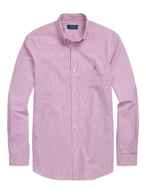Polo Ralph Lauren camisa con cuadros estampados