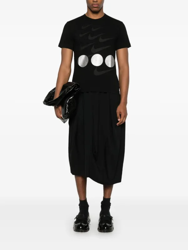 Black Comme Des Garçons ツイル ショートパンツ | ブラック