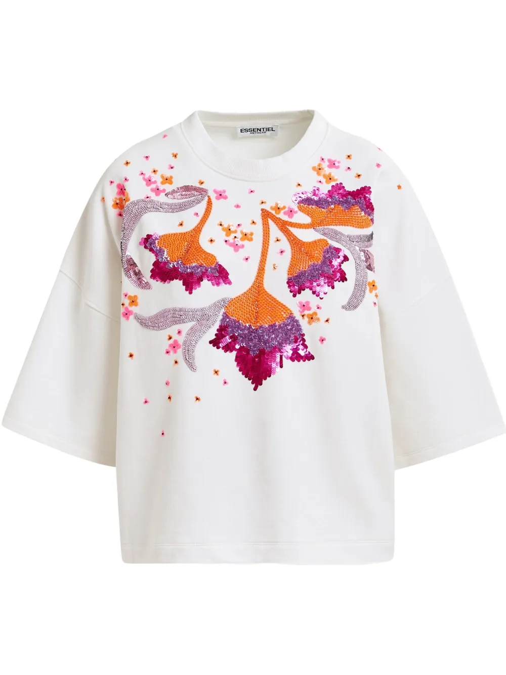 Essentiel Antwerp sudadera Hotanical | blanco | Image 1