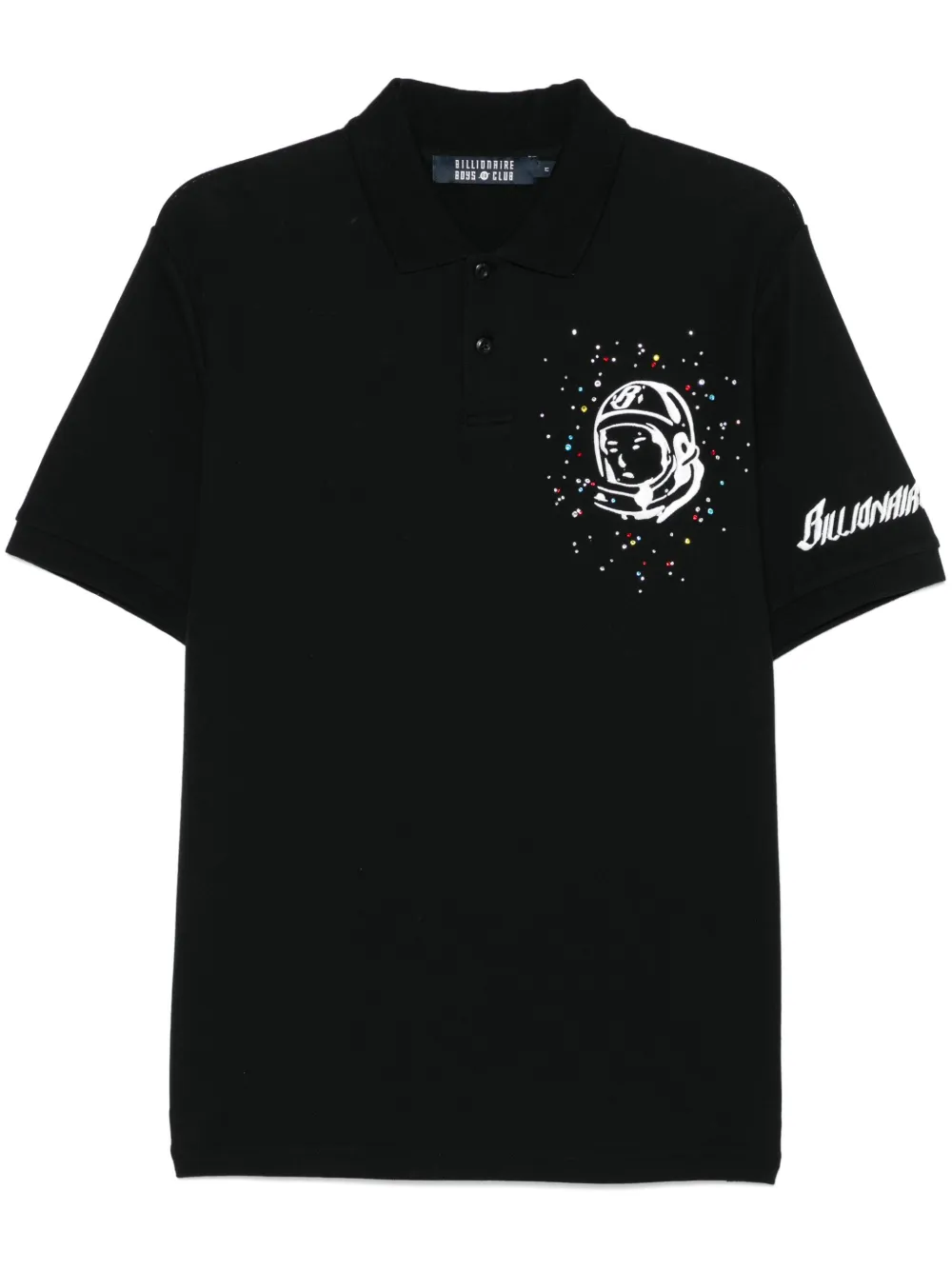 Billionaire Boys Club Astro verfraaid poloshirt Zwart