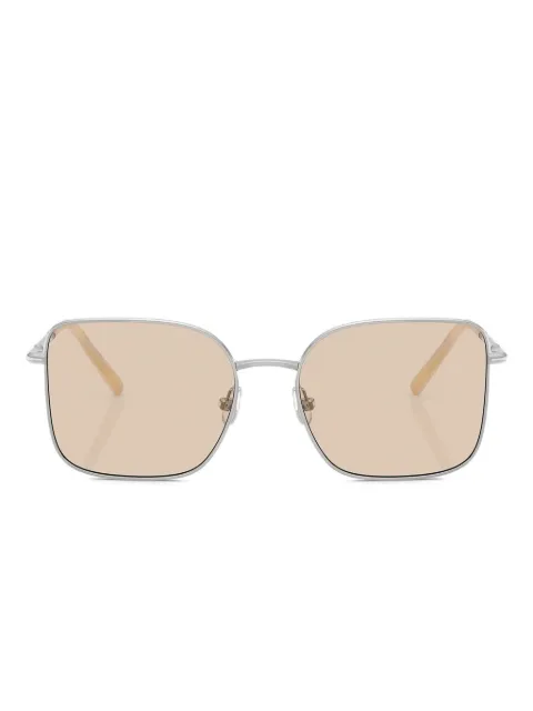 Brunello Cucinelli titanium square sunglasses