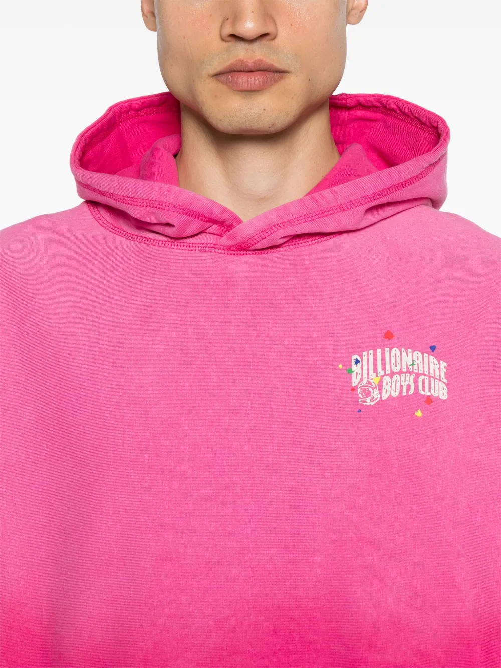 Billionaire Boys Club Hoodie met klein logo Roze