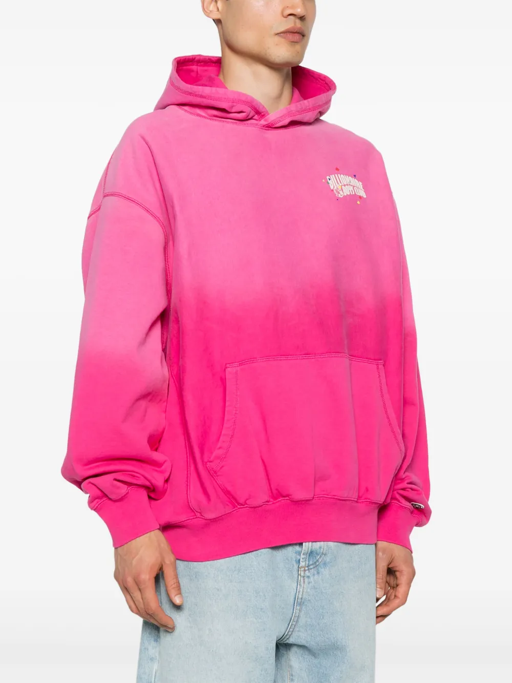 Billionaire Boys Club Hoodie met klein logo Roze