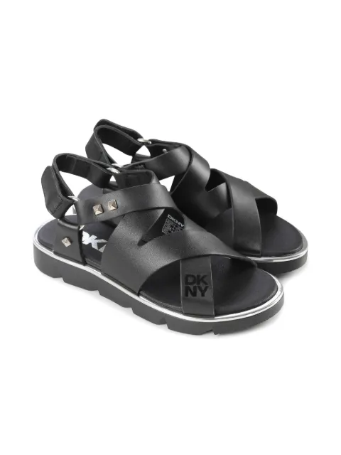 Dkny Kids rhinestone-embellished sandals 