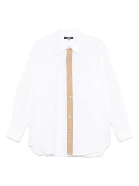 Comme des Garçons Homme contrasting-trim shirt