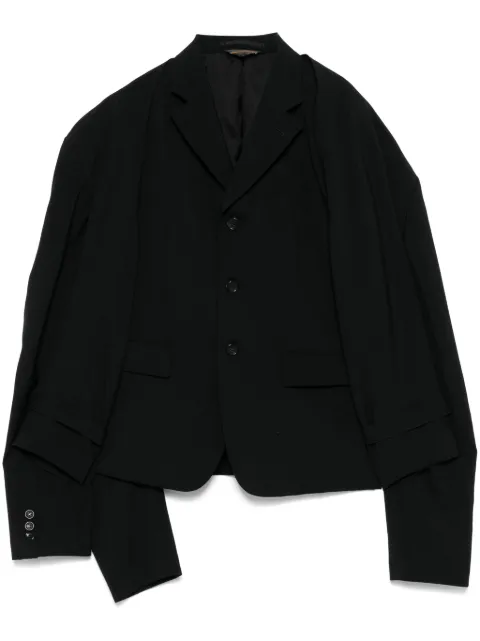 Comme Des Garçons detachable-sleeves blazer