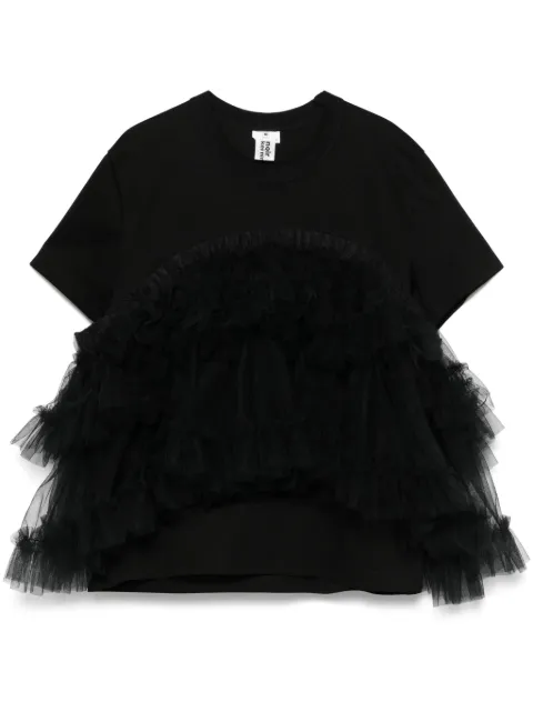 Noir Kei Ninomiya ruffled T-shirt
