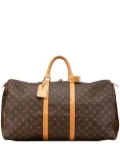 Louis Vuitton Pre-Owned 2001 Monogram Keepall 55 travel bag - BROWN