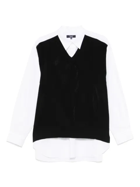 Comme des Garçons Homme layered shirt