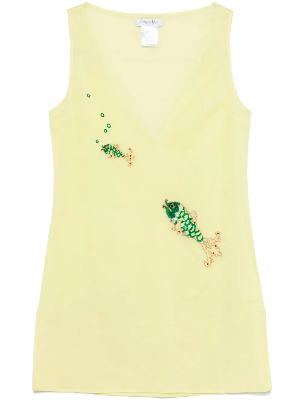 fish-appliqué top