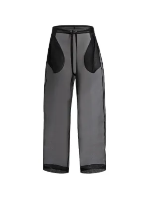 Alexander Wang ロゴウエスト パンツ | ブラック | FARFETCH JP