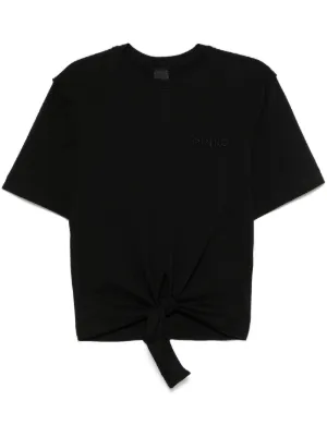 Tシャツ・カットソー PINKO Woman Polo Shirt Black 104195A25D Z7Z PINKO star-print T-shirt | Black | FARFETCH JO
