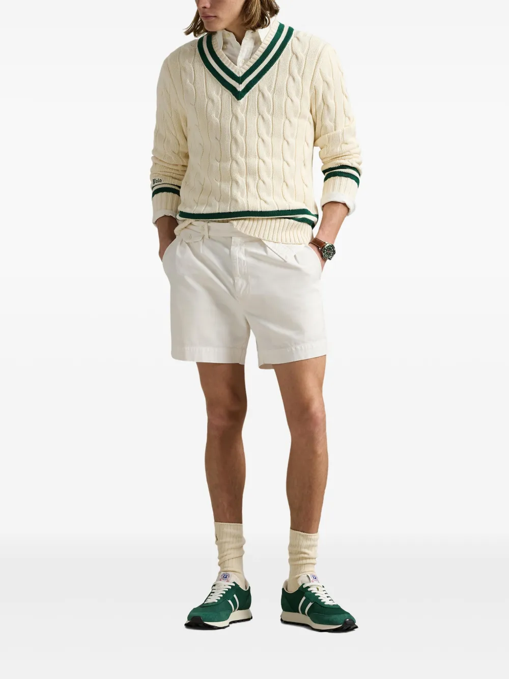 Polo Ralph Lauren Kabelgebreide trui Beige