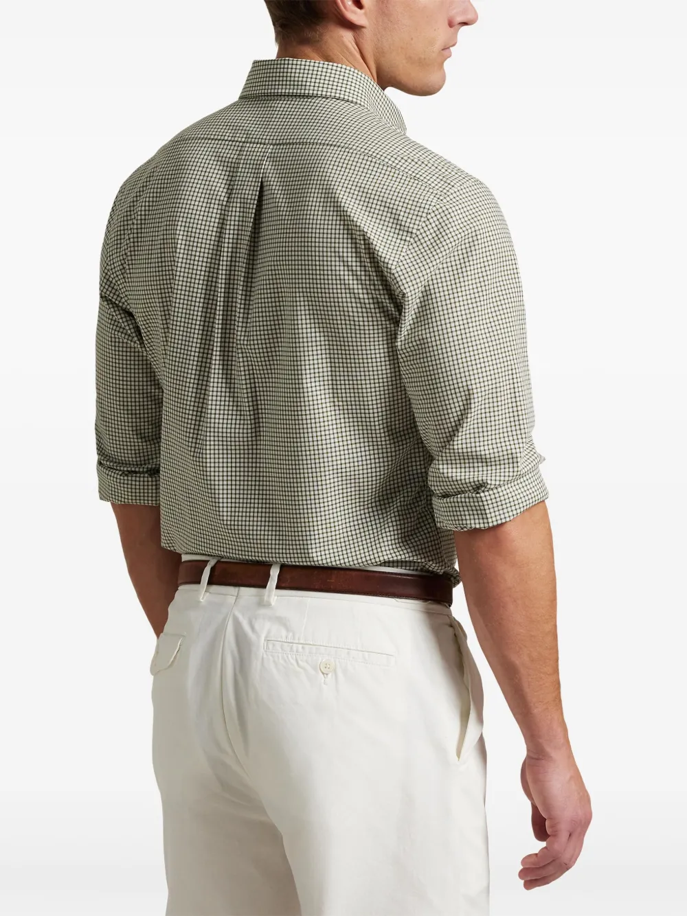 Polo Ralph Lauren Geruit overhemd Groen