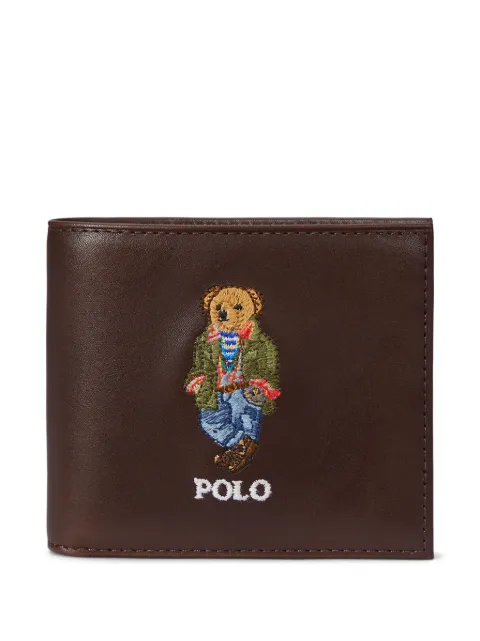 Polo Ralph Lauren Polo Bear-embroidery wallet