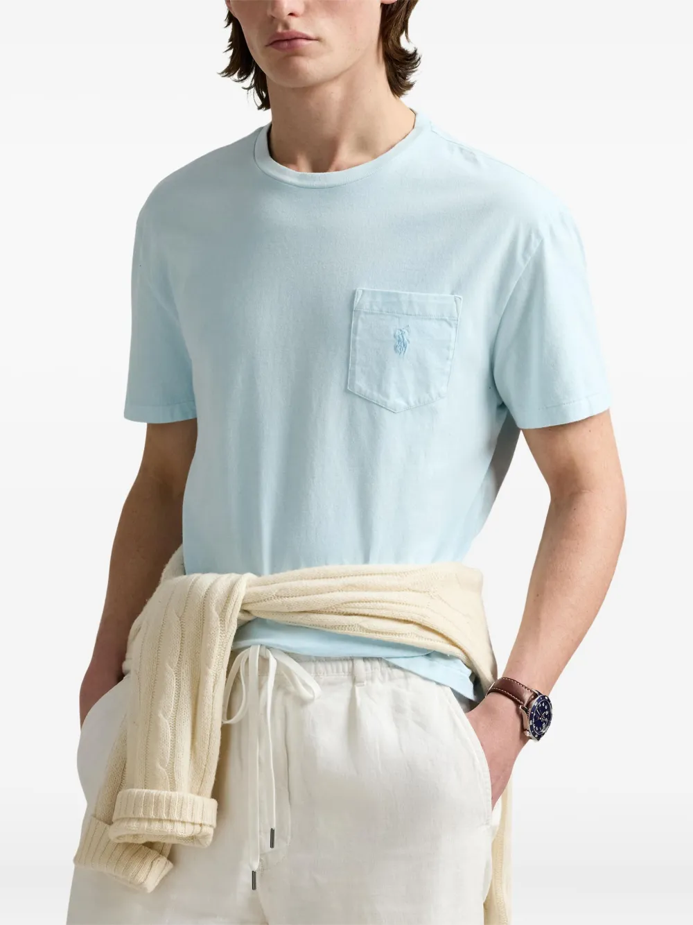 Polo Ralph Lauren Katoenen T-shirt Blauw