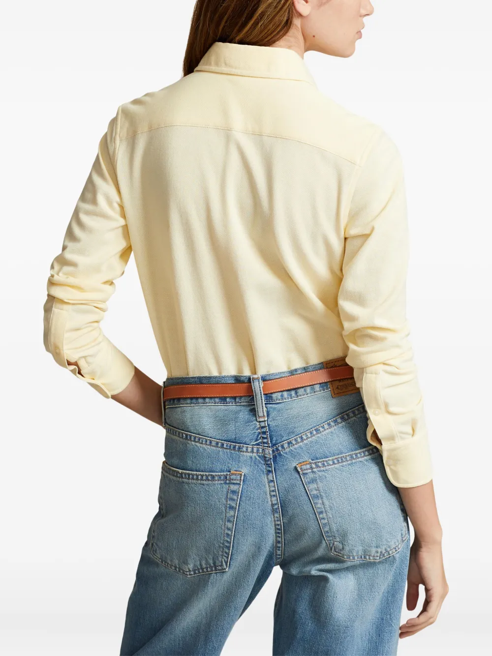 Polo Ralph Lauren Button-down blouse Geel