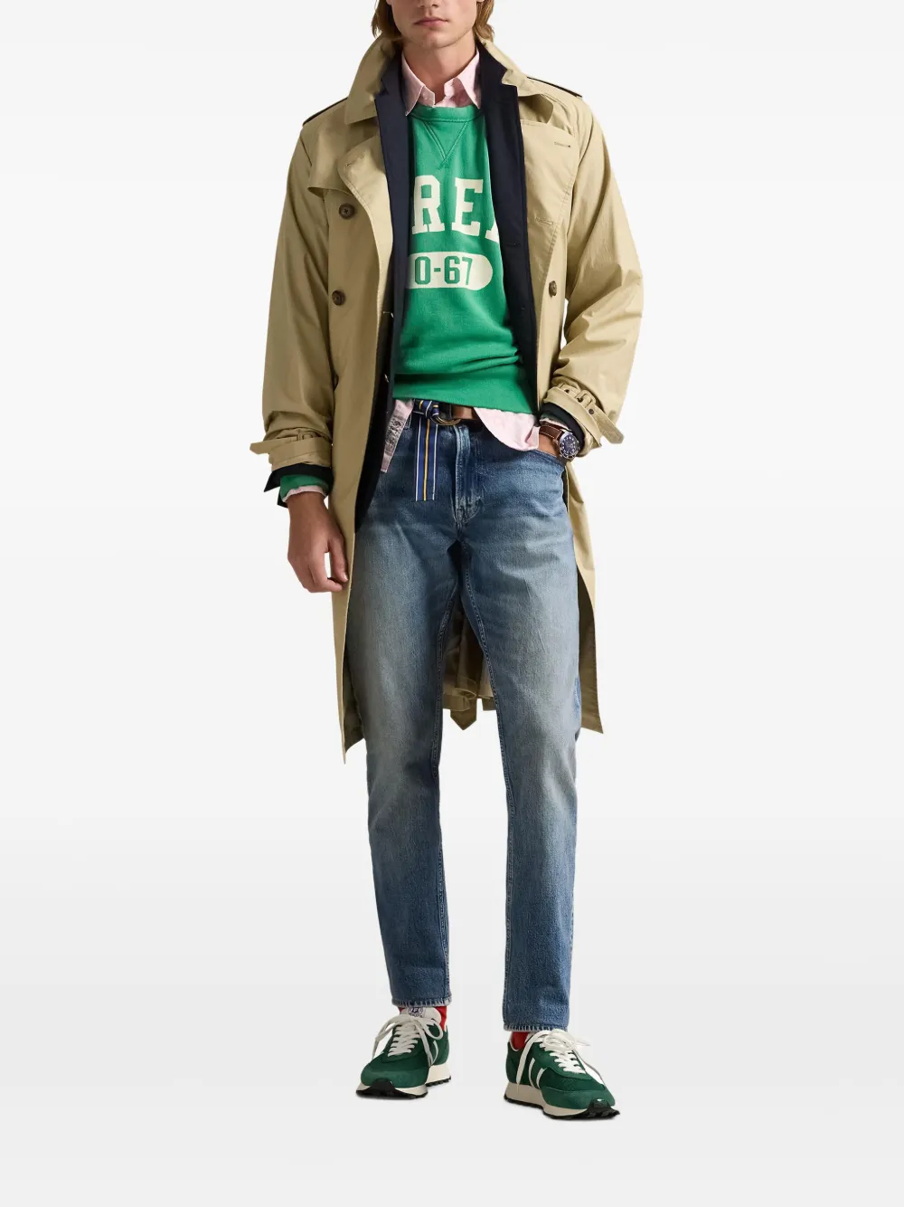 Polo Ralph Lauren Jeans met logopatch Blauw