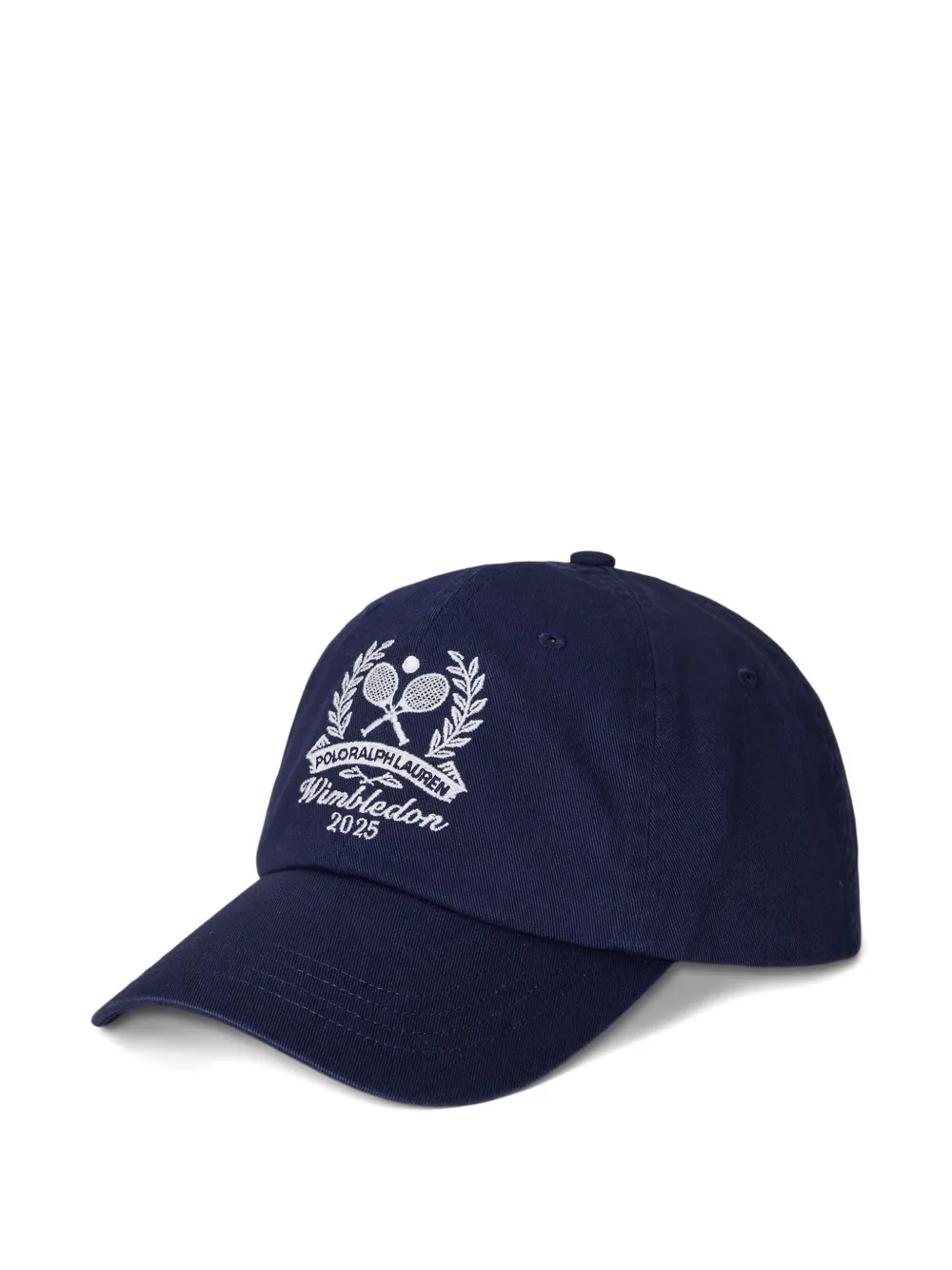 Polo Ralph Lauren x Wimbledon pet met borduurwerk Blauw