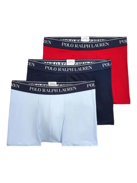 Polo Ralph Lauren logo-waistband boxers (pack of three)