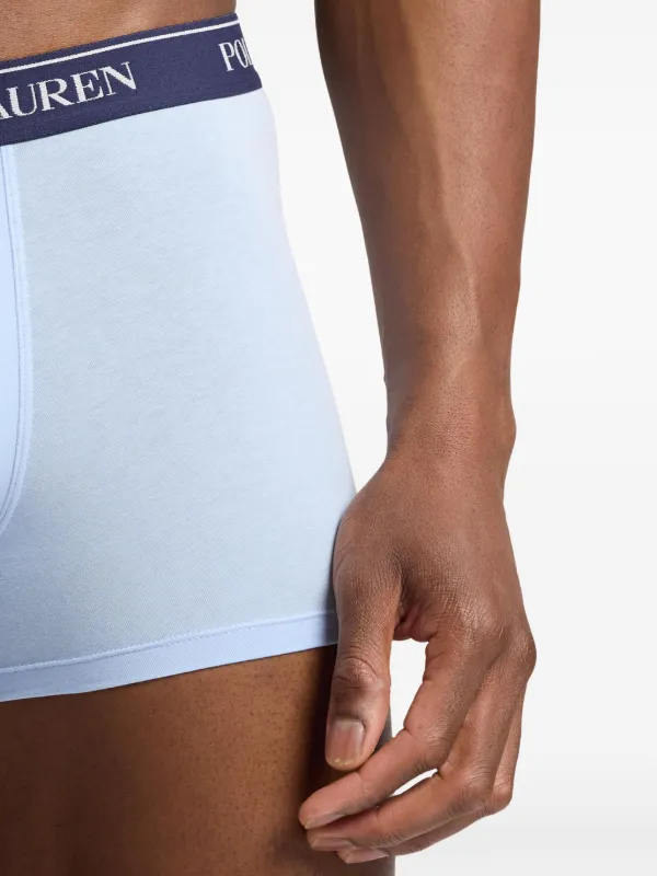 Polo Ralph Lauren logo-waistband Boxers (pack Of three) Blue