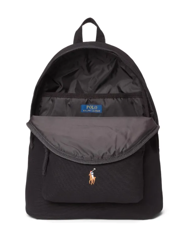 Polo Ralph Lauren Polo Pony Backpack | Black | FARFETCH
