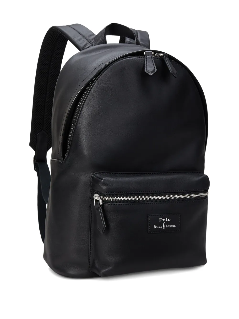 Polo Ralph Lauren Leren rugzak Zwart