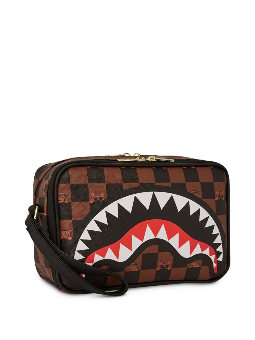 Sprayground Kid Monster-print Bag In Brown