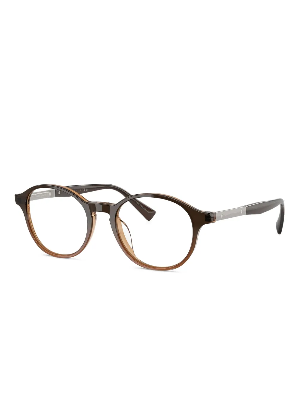 Brunello Cucinelli round-frame glasses | Men | Image 2