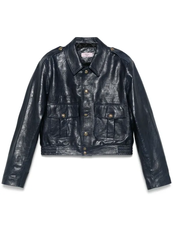 Martine Rose Uniform Jacket | Blue | FARFETCH JO