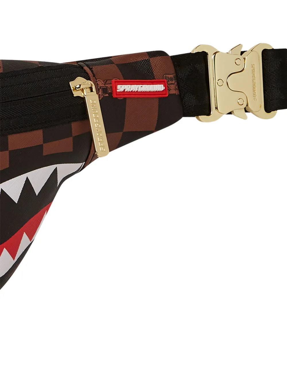  Sprayground Kid Riñonera Sharks In Paris - Marrón 