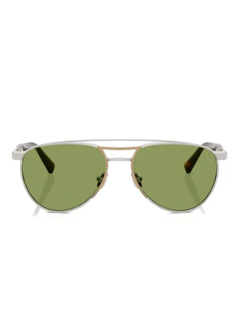 Brunello Cucinelli titanium metal sunglasses