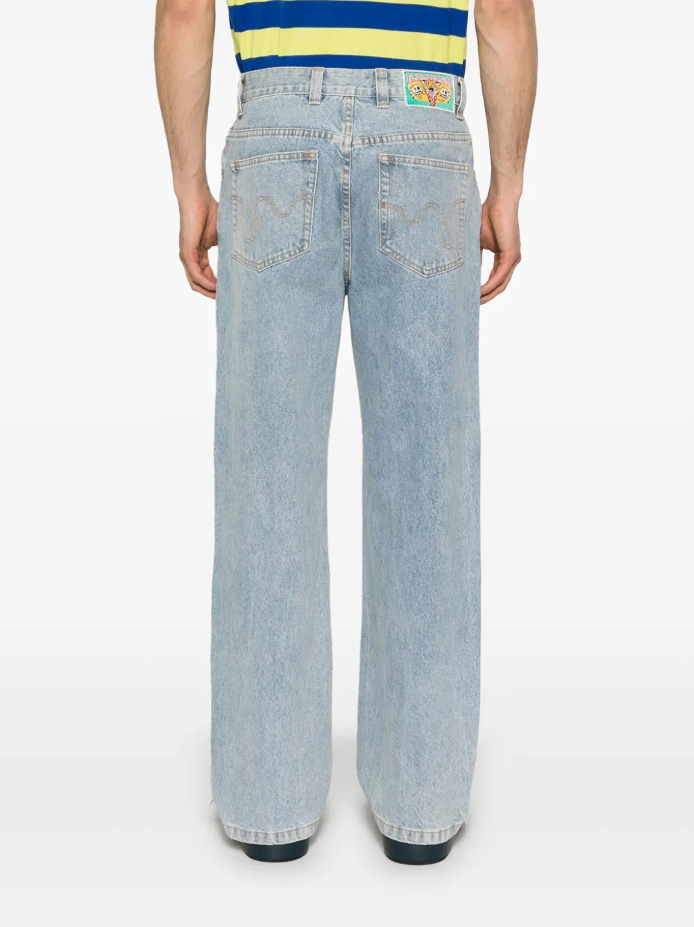 ICECREAM RUNNING DOG STRAIGHT-LEG JEANS