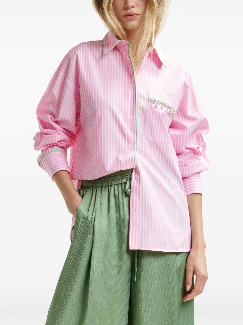 Essentiel Antwerp Hawaii blouse Roze