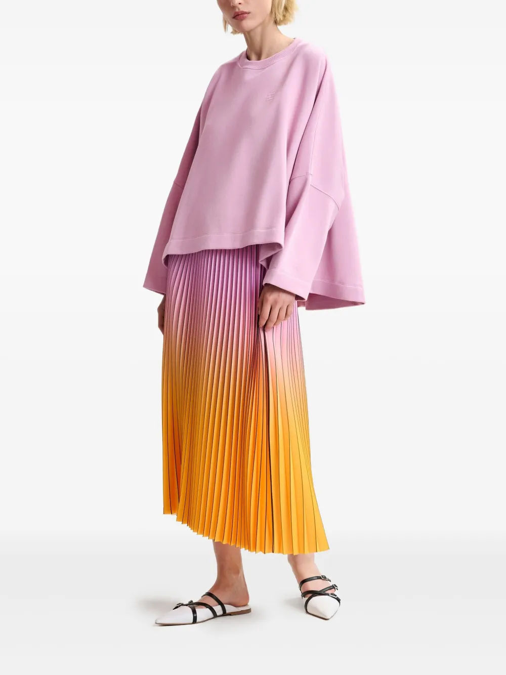 Essentiel Antwerp Haries midi-rok Roze